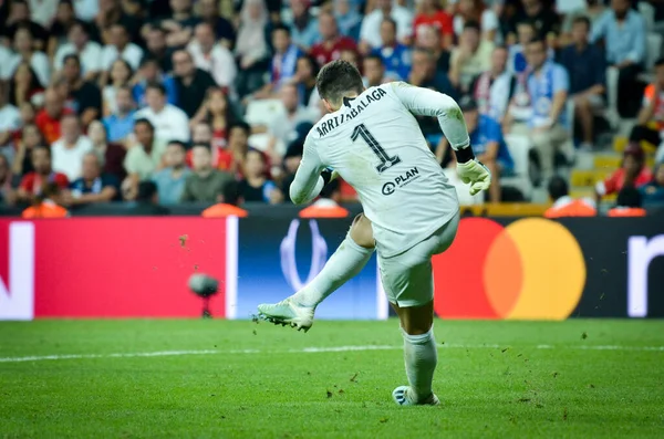 Istambul Turquia Agosto 2019 Kepa Arrizabalaga Durante Partida Das Finais — Fotografia de Stock