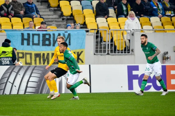 Lviv Ukraine November 2019 Arnaud Nordin Player Uefa Europa League — Stock fotografie