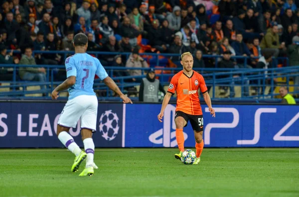 Kharkiv Ukraine September 2019 Bolbat Player Uefa Champions League Match — Stok fotoğraf