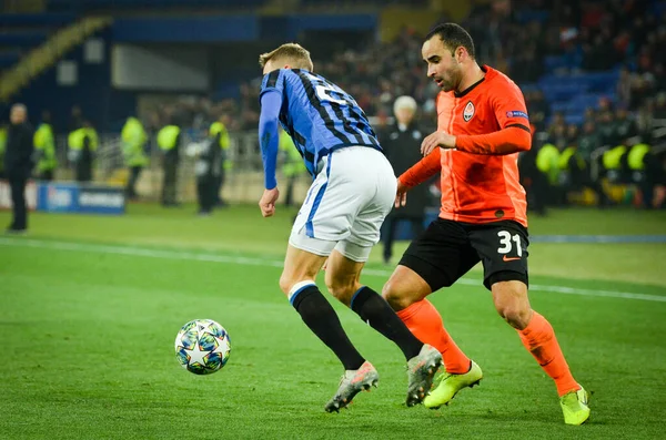 Kharkiv Ukraine December 2019 Timothy Castagne Player Uefa Champions League — Stockfoto