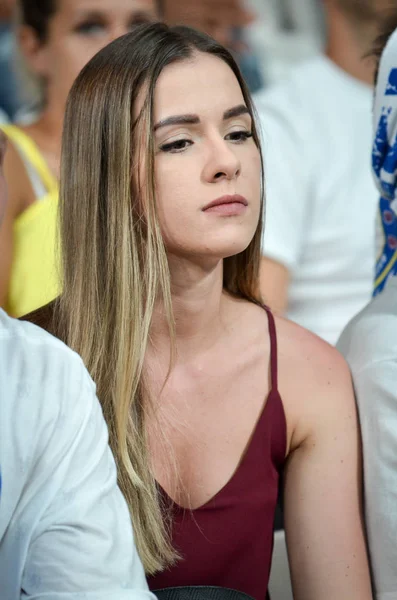 Istanbul Turkey August 2019 Chelsea Football Fans Spectators Uefa Super — Stock Fotó