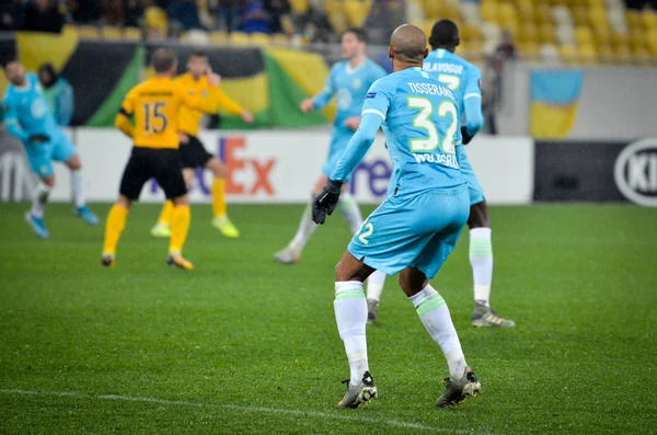 Lviv Ουκρανία Νοεμβρίου 2019 Marcel Tisserand Παίκτης Κατά Διάρκεια Του — Φωτογραφία Αρχείου