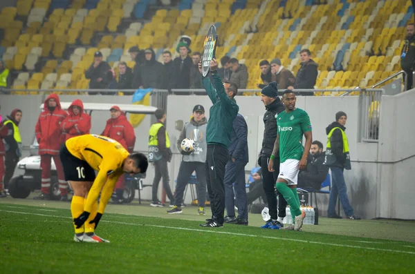 Lviv Ukraine November 2019 Football Player Uefa Europa League Match — Stock Fotó