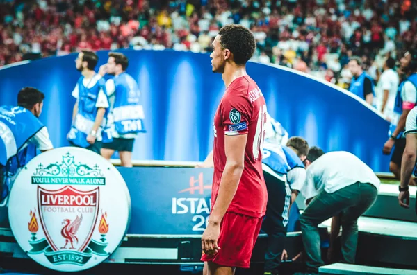 Estambul Turquía Agosto 2019 Trent Alexander Arnold Durante Partido Supercopa —  Fotos de Stock