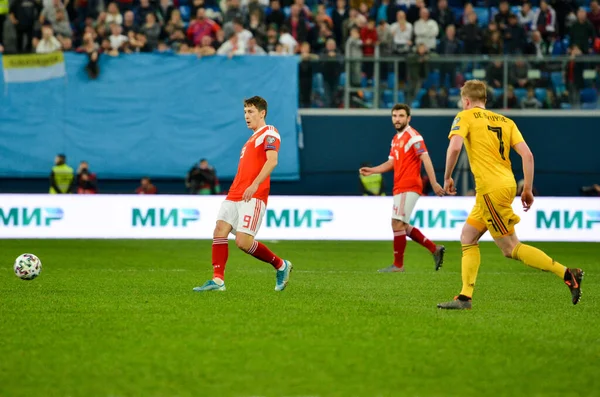 Saint Petersburg Russie Novembre 2019 Kevin Bruyne Lors Match Qualification — Photo