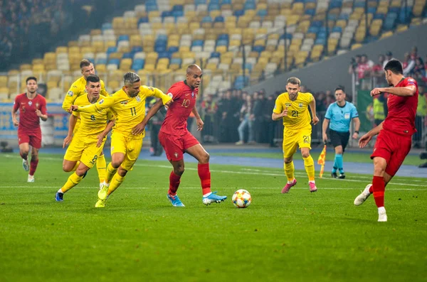 Kiew Ukraine Oktober 2019 Joao Mario Während Des Uefa Qualifikationsspiels — Stockfoto