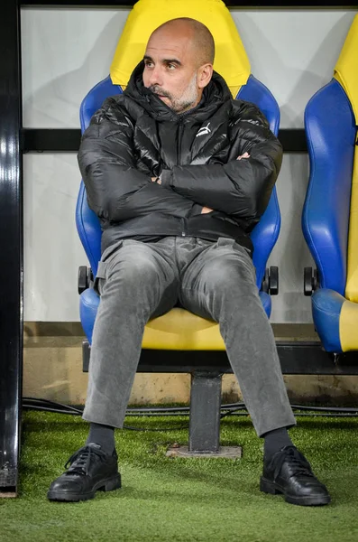 Kharkiv Ukraine September 2019 Pep Guardiola Coach Uefa Champions League — ストック写真