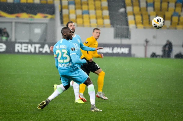 Lviv Ukraine Novembro 2019 Josuha Guilavogui Jogou Durante Jogo Uefa — Fotografia de Stock