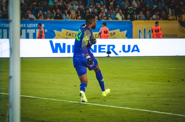Dnipro Ukraine September 2019 Francis Uzoho Player Friendly Match National — Stock Photo, Image