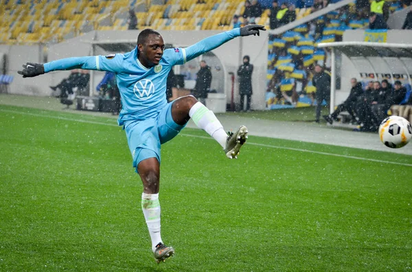 Lviv Ukraina November 2019 Jerome Roussillon Spelare Uefa Europa League — Stockfoto