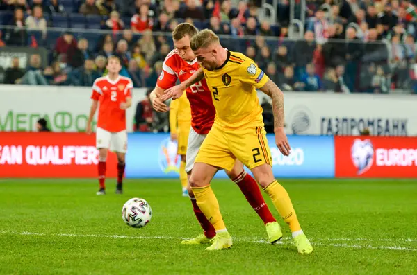 Saint Petersburg Russia November 2019 Toby Alderweireld Player Uefa Euro — Stockfoto