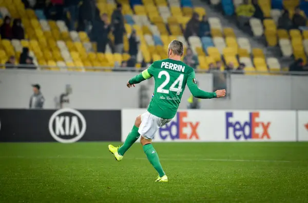 Lviv Ukraine November 2019 Loic Perrin Player Uefa Europa League — Stock Photo, Image