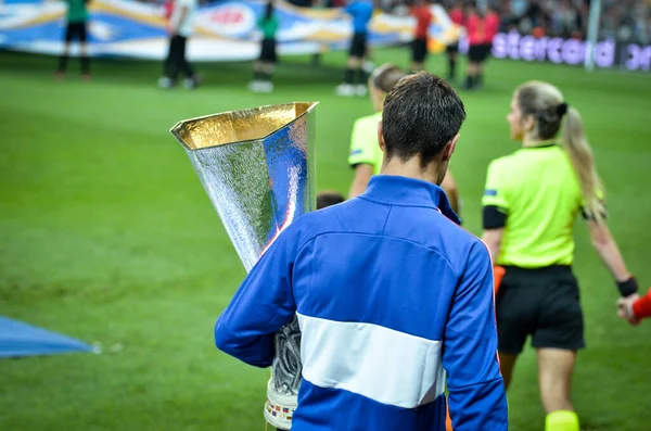 Estambul Turquía Agosto 2019 Cesar Azpilicueta Durante Copa Europa League —  Fotos de Stock