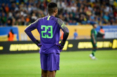 DNIPRO, UKRAINE - September 10, 2019: Francis Uzoh