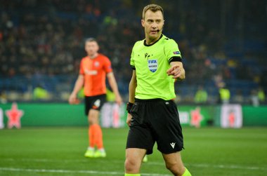 KHARKIV, UKRAINE - December 11, 2019: Referee Felix Zwaye
