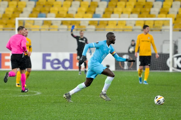 Lviv Ucrania Noviembre 2019 Josuha Guilavogui Jugador Durante Partido Uefa — Foto de Stock