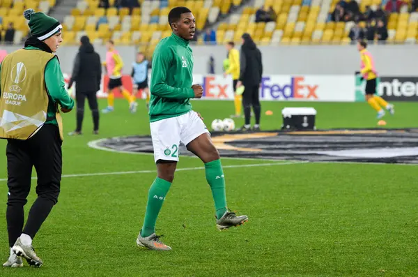 Lviv Ukraine November 2019 Zaydou Youssouf Player Uefa Europa League — Stockfoto