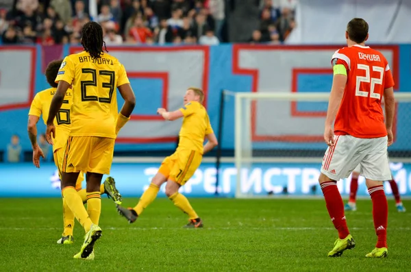 Saint Petersburg Russia November 2019 Dedryck Boyata Player Uefa Euro — Stockfoto