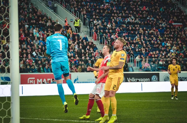 Saint Petersburg Russie Novembre 2019 Joueur Toby Alderweireld Lors Match — Photo