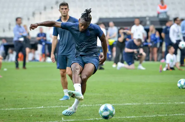 Isztambul Törökország 2019 Augusztus Michy Batshuayi Uefa Super Cup Döntője — Stock Fotó