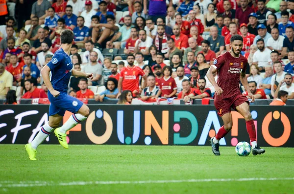 Istanbul Turkey August 2019 Joe Gomez Player Uefa Super Cup — Zdjęcie stockowe