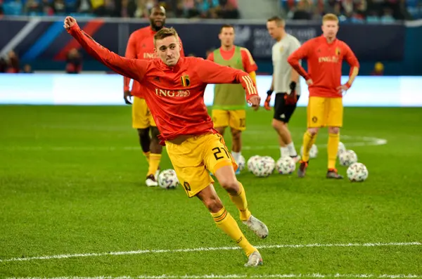 Saint Petersburg Russia November 2019 Timothy Castagne Belgium National Football — Stock Fotó