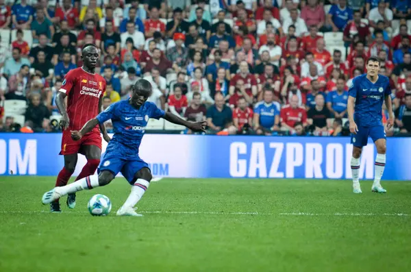 Istanbul Turquie Août 2019 Joueur Golo Kante Lors Match Final — Photo