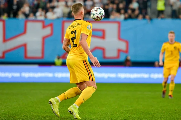 Saint Petersburg Rússia Novembro 2019 Jogador Toby Alderweireld Durante Jogo — Fotografia de Stock