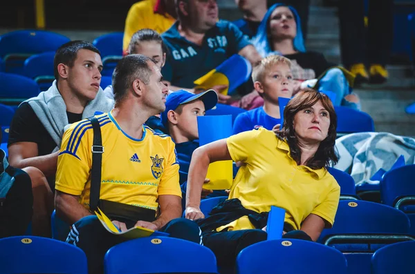 Dnipro Ukraine September 2019 Fans Ukrainian National Team Kiev Dynamo — Φωτογραφία Αρχείου