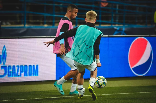 Kharkiv Ukraine September 2019 Oleksandr Zinchenko Player Uefa Champions League — Stock Photo, Image