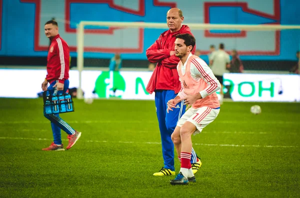 Saint Petersburg Rusia Noviembre 2019 Magomed Ozdoev Antes Del Partido — Foto de Stock