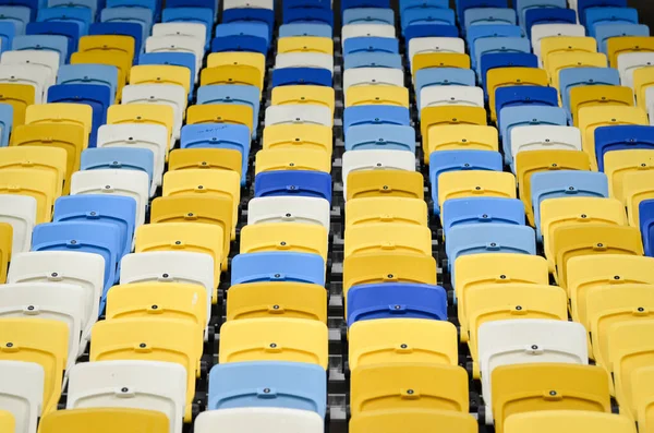 Lviv Ukraine November 2019 Leere Fußballplätze Stadion Während Des Uefa — Stockfoto