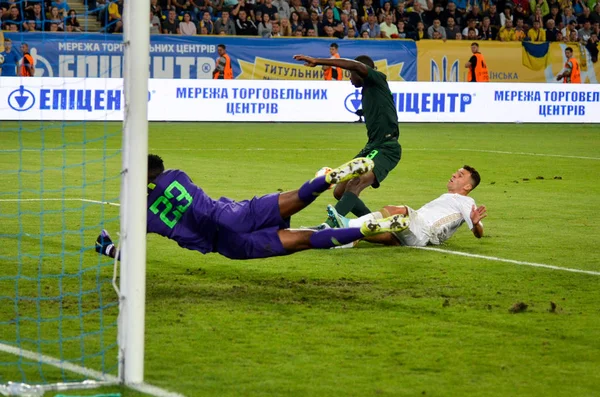 Dnipro Ukraine September 2019 Francis Uzoho Player Friendly Match National — Stock Fotó