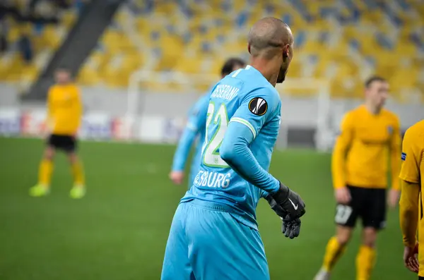 Lviv Ukraine Novembre 2019 Marcel Tisserand Lors Match Ligue Europa — Photo