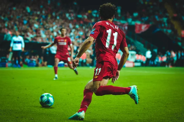 Isztambul Törökország 2019 Augusztus Mohamed Salah Uefa Super Cup Döntője — Stock Fotó