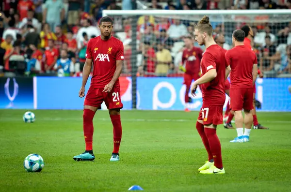 Istanbul Turkije Augustus 2019 Ryan Brewster Tijdens Uefa Super Cup — Stockfoto