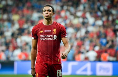 İstanbul, Türkiye - 14 Ağustos 2019: Trent Alexander-Arnol