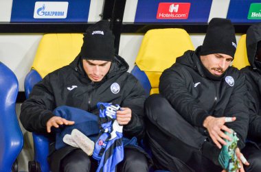 KHARKIV, UKRAINE - December 11, 2019: Ruslan Malinovskyi during the UEFA Champions League match between Shakhtar vs Atalanta Bergamasca Calcio BC (Italy), Ukraine