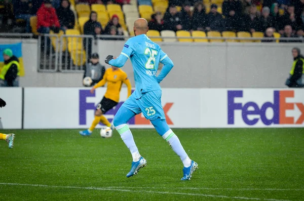 Lviv Ucrania Noviembre 2019 Jugador John Anthony Brooks Durante Partido — Foto de Stock