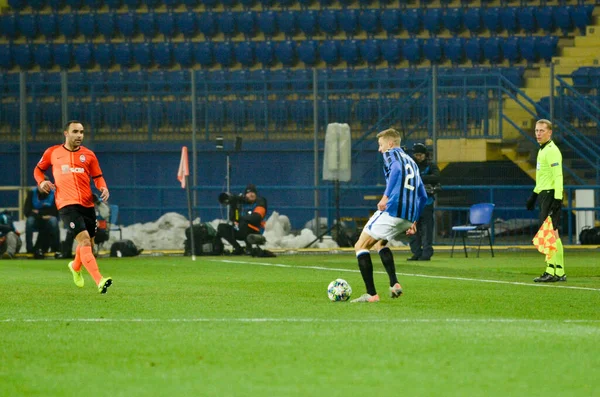 Kharkiv Ukraine December 2019 Timothy Castagne Player Uefa Champions League — Φωτογραφία Αρχείου