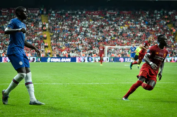 Istanbul Turkey August 2019 Kurt Zouma Uefa Super Cup Finals — Zdjęcie stockowe