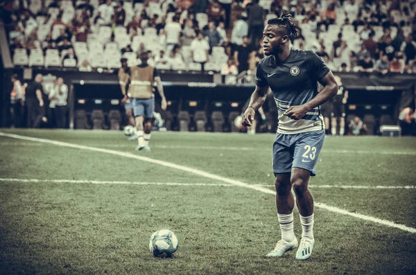 Isztambul Törökország 2019 Augusztus Michy Batshuayi Játékos Uefa Super Cup — Stock Fotó