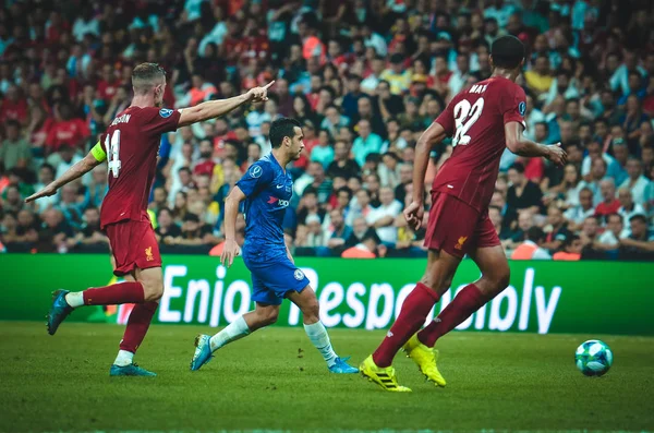 Istanbul Turkey August 2019 Pedro Player Uefa Super Cup Finals — Stockfoto