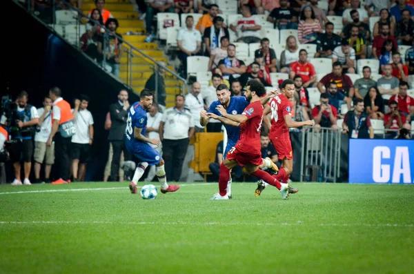 Istanbul Turkey August 2019 Mohamed Salah Player Uefa Super Cup — Zdjęcie stockowe