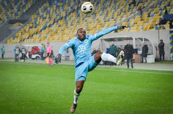 Lviv Ukraina November 2019 Jerome Roussillon Spelare Uefa Europa League — Stockfoto