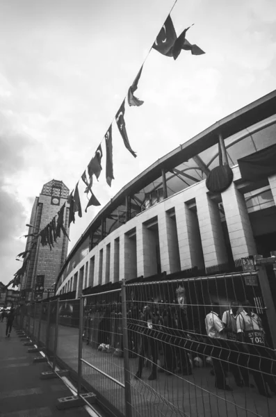 Istanbul Turcia August 2019 Stadionul Fotbal Timpul Meciului Dintre Liverpool — Fotografie, imagine de stoc