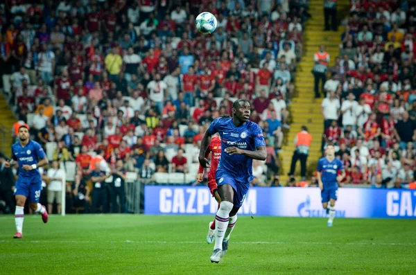 Istanbul Turkey August 2019 Kurt Zouma Uefa Super Cup Finals — Stockfoto