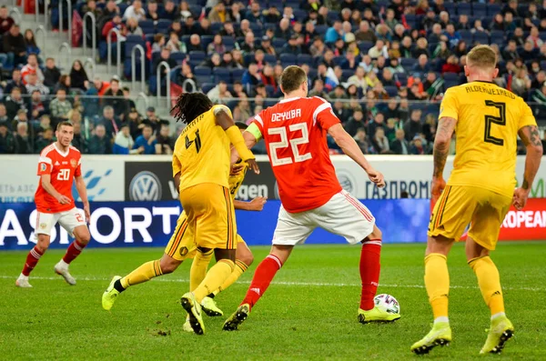 Saint Petersburg Russia November 2019 Dedryck Boyata Player Uefa Euro — Φωτογραφία Αρχείου