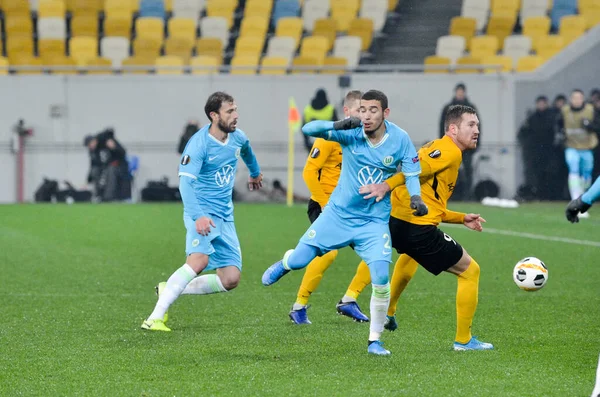 Lviv Ukraine Novembre 2019 William Lors Match Ligue Europa Entre — Photo