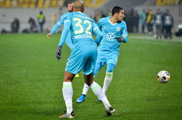 Lviv Ucrania Noviembre 2019 Marcel Tisserand Jugador Durante Partido Uefa — Foto de Stock